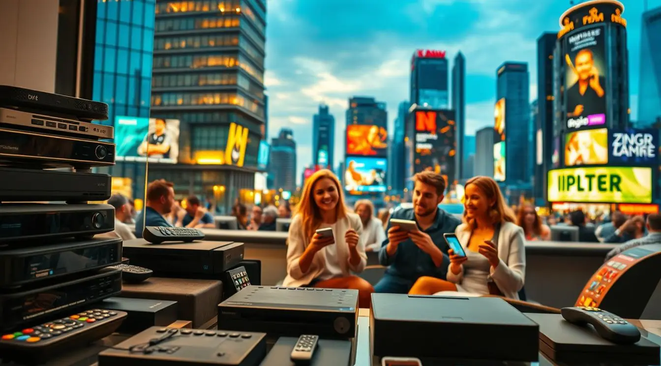 IPTV Reseller Dashboard mit Kundenverwaltung und Paketen